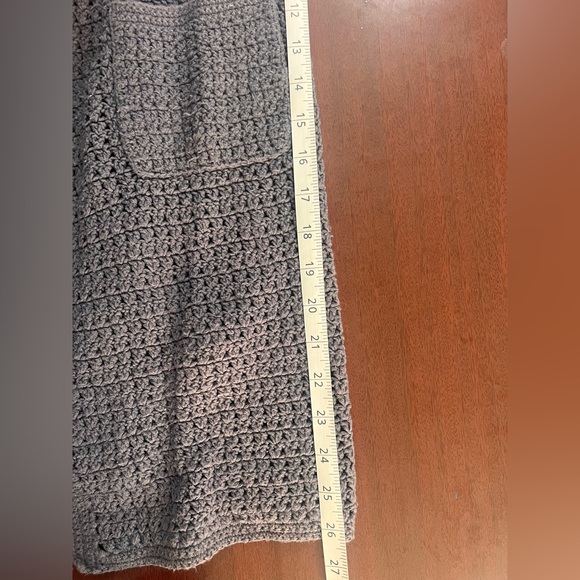 J. Jill Charcoal Knit Cardigan - Picture 4 of 6